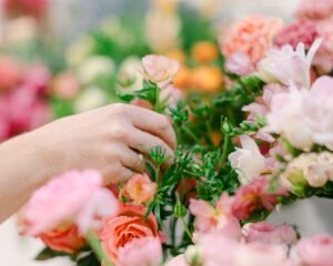 choisir des fleurs et connaître les fleurs. photo celine chan