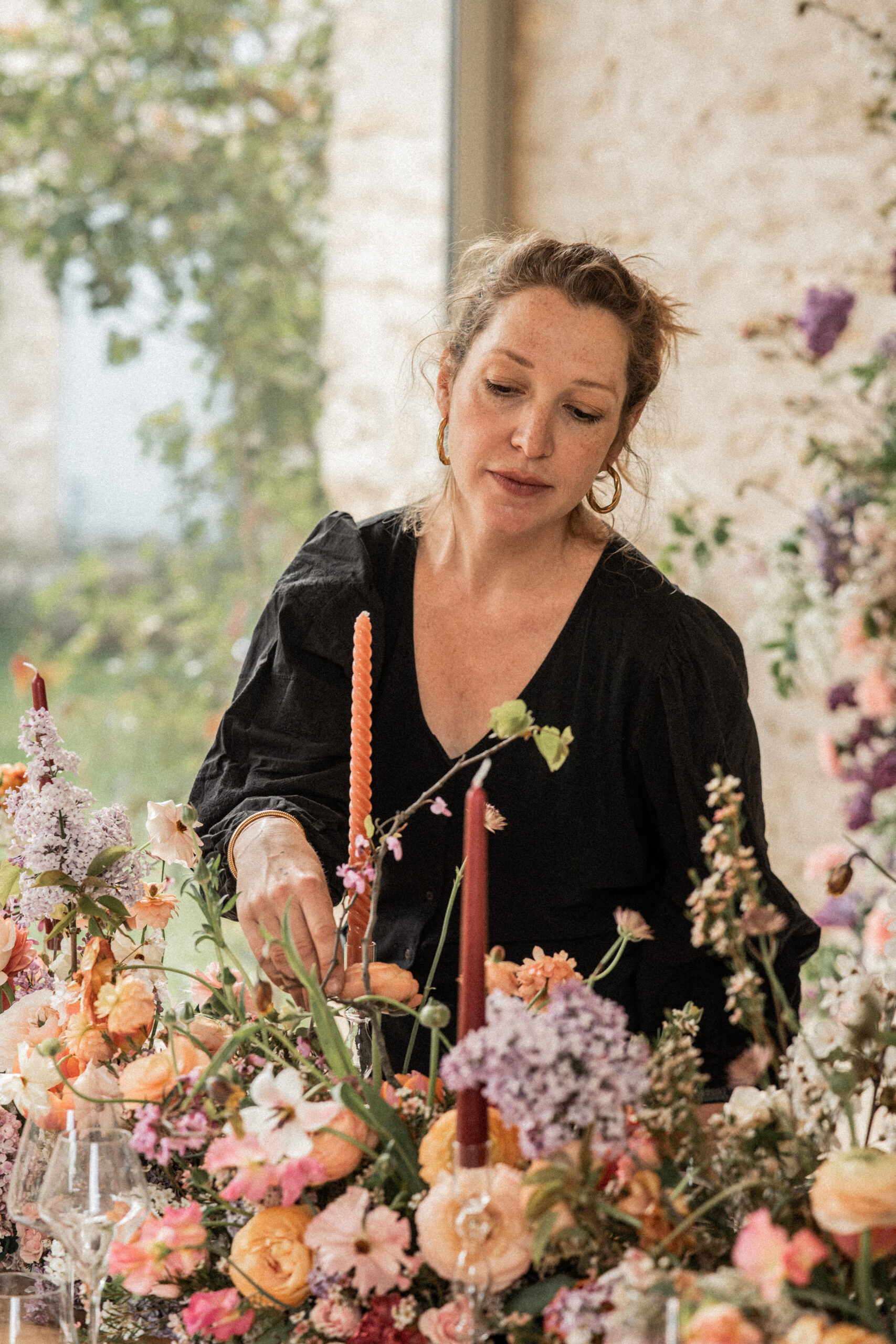 Portrait Aglaé fleuriste. Photo Chloé Artières